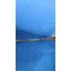 Image 6 : 14K Gold Herringbone Textured Bangle Style Bracelet - Weight: 6.7g