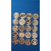 Image 7 : Tube Of (20) 1 ADVP Ounce .999 Fine Copper Rounds With Assorted Motifs