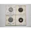 Image 1 : Four Vintage Tokens: Save 4 Store, Ohio, Mississippi Tax/Transit Tokens