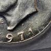 Image 2 : Austin Hutto Signed 1971-S 40% Silver Eisenhower Dollar graded MS67 by the ICG