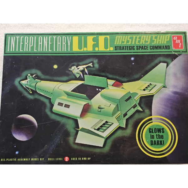 Interplanetary UFO Mystery Ship - All-Plastic Assembly Model Kit - SEALED/NIB!!!