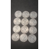 Image 1 : Assorted Years & Mint Marks Walking Liberty 90% Silver Half Dollars - Face Value: $6.00