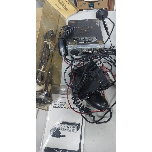As Is - CB Radios, Antenna, More - Selling For Parts Only - See Pics