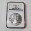 Image 1 : 2008 American Silver Eagle $1 Early Releases 1 oz .999 Fine Silver Graded by NGC MS 69