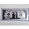 Image 1 : Incredible .99999 Silver $1.00 Foil Note In Protective Holder - Mint Condition
