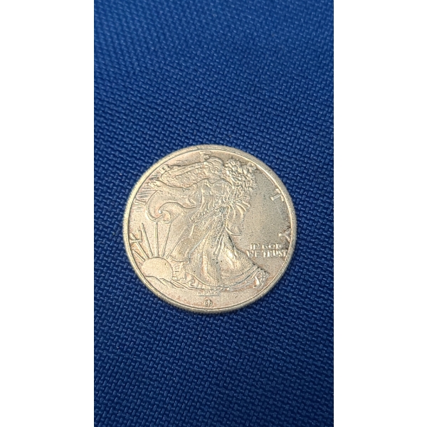 Walking Liberty 1/10 Troy Oz .999 Fine Silver Round