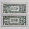 Image 2 : Two Authentic United States $1 Blue Seal Silver Certificates FV: $2.00