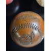 Image 2 : Excellent Condition Collectors Cleveland Indians Baseballs Including Wood Ball! 