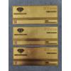 Image 1 : Lot of Three "Golden Patriots Future" TRB Checks - TRUMP GOLD FOIL CHECK