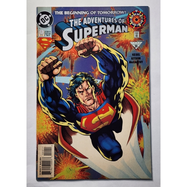 DC Comics The Adventures Of Superman #0 The Beginning of Tomorrow! ~ IN GREAT CONDITION!