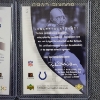 Image 12 : Four Upper Deck AUTOGRAPHED Indianapolis Colts NUMBERED Rookie Football Trading Cards