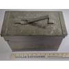 Image 2 : Vintage US Military Metal Ammunition Storage Container