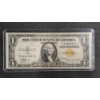 Image 1 : U.S. CURRENCY - RARE - 1935 A  One Dollar ($1) Yellow Seal (North Africa) Silver Certificate