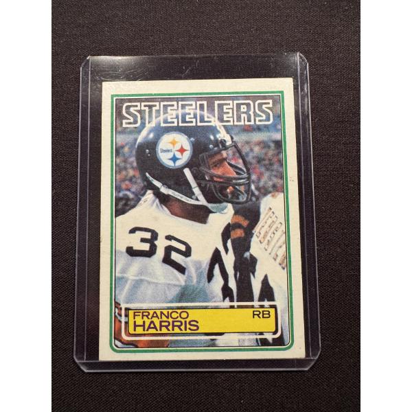 1983 Topps Franco Harris Pittsburgh Steelers Football Card - Mint Condition