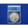 Image 1 : Stunning 2015 American Silver Eagle Premiere Releases Graded MS70 by ANACS - 1 oz Fine Silver 