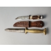 Image 1 : 2 Vintage Knives, One with Leather Case