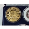 Image 5 : America's Million Dollar Coins Tribute Proof Set Including 24KT Gold & .999 Silver Clad Bronze 