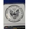 Image 2 : STUNNING 2019 - W American Silver Eagle NGC ENHANCED REVERSE PR 70 "Pride of Two Nations Set" 