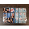 Image 2 : 1999 Topps "90210" Trading Cards - 11 Full Pages - 88 Cards & 12 Stickers Total - Complete Set