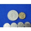 Image 8 : Lot of Assorted UK Coins: 6 Pence, 50 Pence, 5 Pence, 1/2 Crown, 3 Pence