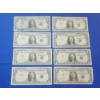 Image 1 : (8) U.S. Blue Seal $1 Silver Certificates: Series 1957 A & B 