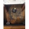 Image 4 : Antique Seth Thomas Floral Paneled 25" x 15" Wood Weight Driven Clock - With Chime - See Pics