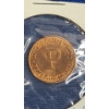 Image 2 : Thomas Jefferson Presidential Dollar & Uncirculated Philadelphia Mint Souvenir Medal Token