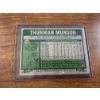 Image 2 : 1977 Topps Thurman Munson New York Yankees Baseball Card 