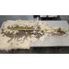 Image 2 : 63" Vintage Tanned White-Tailed Piebald Deer Hide