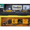 Image 7 : TWO NEW IN BOX Officially Licensed NFL Pittsburgh Steelers Limited Edition Truck & Trailer Toys