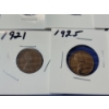 Image 7 : Assorted United States Lincoln Cents Including (1) 2025 Penny & (10) Assorted Years Wheat Pennies