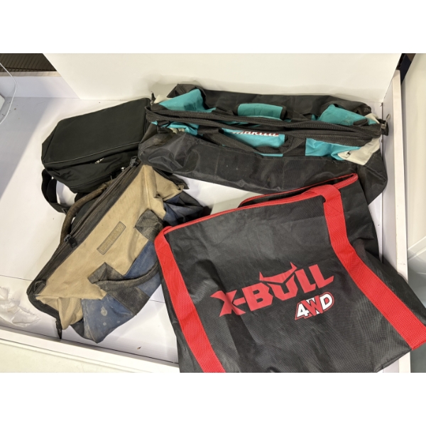 4 Work Bags - X-Bull - Makita - Mallinckrodt - Work Gear