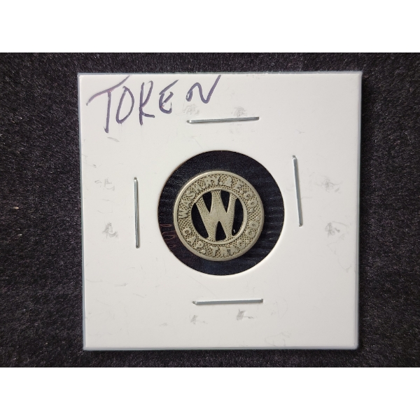 1920 Capital Traction Co. One Fare in the District of Columbia - Washington Railway & Electric Co.