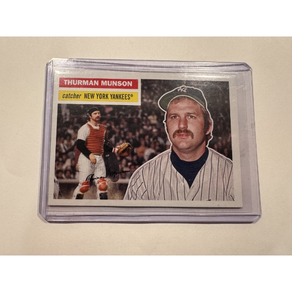 2023 Topps Archives Thurman Munson Yankees Baseball Card - High Grade Card