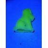 Image 1 : Vintage Uranium Degenhart Art Glass Figurine - April Green