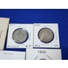 Image 6 : Lot of 18 Assorted U.S. "V" Nickels FV: $0.90