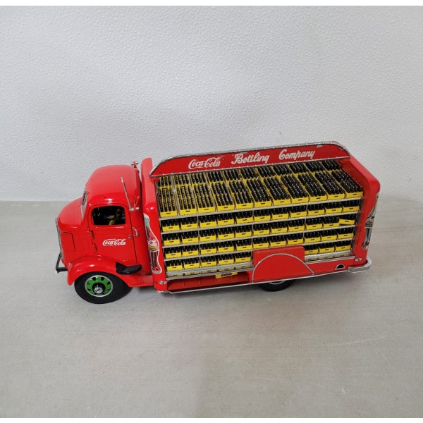 Coca Cola Delivery Truck With Hundreds of Bottles Of Coke - Metal Model