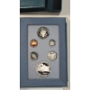 Image 5 : U.S 1990 Prestige Coin Set Inlcuding 1990-P Eisenhower Centennial Commemorative 90% Silver Dollar