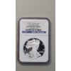 Image 1 : NGC 2007-W PF 69 ULTRA CAMEO Early Releases 1 Troy Ounce .999 Fine Silver American Eagle