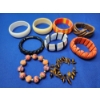 Image 2 : Lot of Assorted Costume Bracelets Plastic, Wood, Beads Bracelets/Bangles 