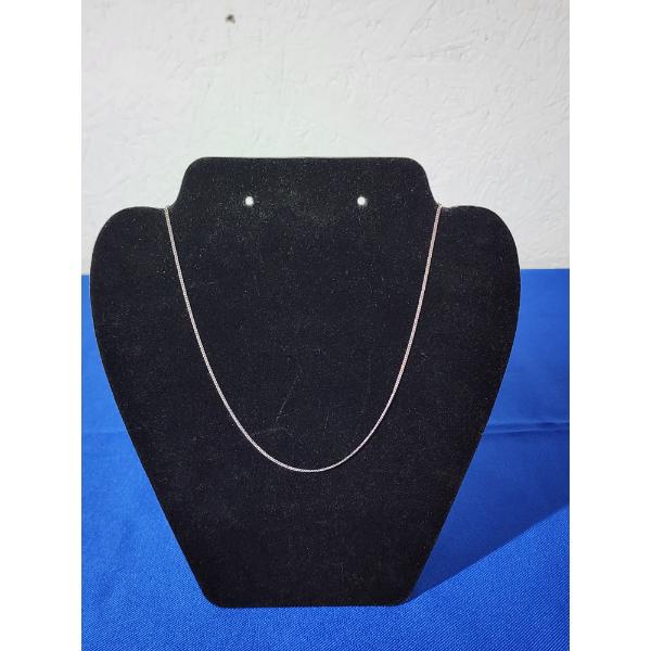 14K White Gold Chain - 16in - 2.3 grams