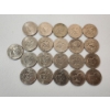 Image 7 : x21 Assorted Years U.S. Eisenhower Dollars FV: $21.00