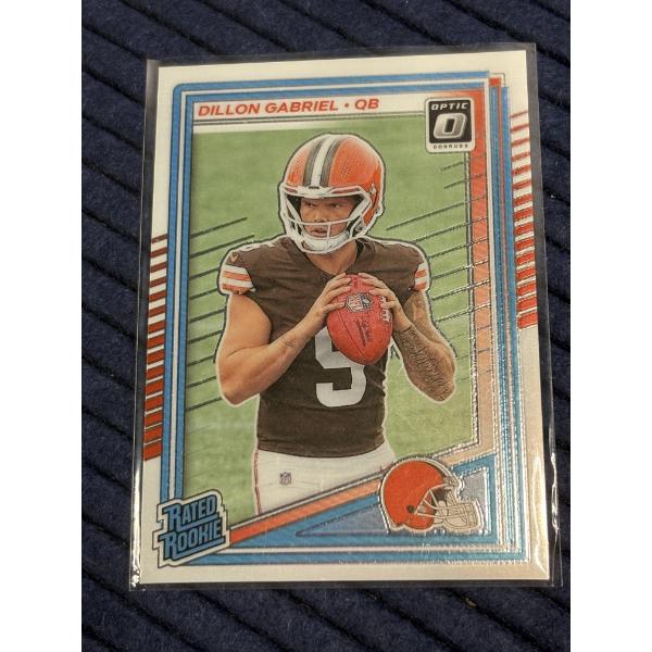 Rated Rookie Card - Dillon Gabriel - Quarterback - Optic Dunruss - 2025 Panini 