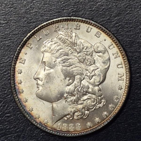 1888 BU Morgan Silver Dollar - See Pictures