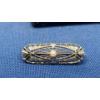 Image 8 : 14KT Gold Earrings & Brooch/Pin - Total Weight: 7.5g