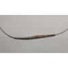 Image 3 : Sterling Silver 18" Snake Choker Style Necklace - Weight: 5.2g