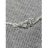 Image 5 : Sterling Silver "I AM LOVED" Necklace Measuring About 18" - By Helzburg Diamonds -Weighing 3.4 Grams