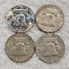 Image 2 : 90% Silver United States Half-Dollar Assortment - AFV $2.00