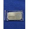 Image 1 : American Flag U.S. 1 oz .999 Fine Silver Patriot Bar 