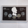 Image 1 : Wartime Coin Collection: Collection Slab of Five 1943 Lincoln Steel Cents 